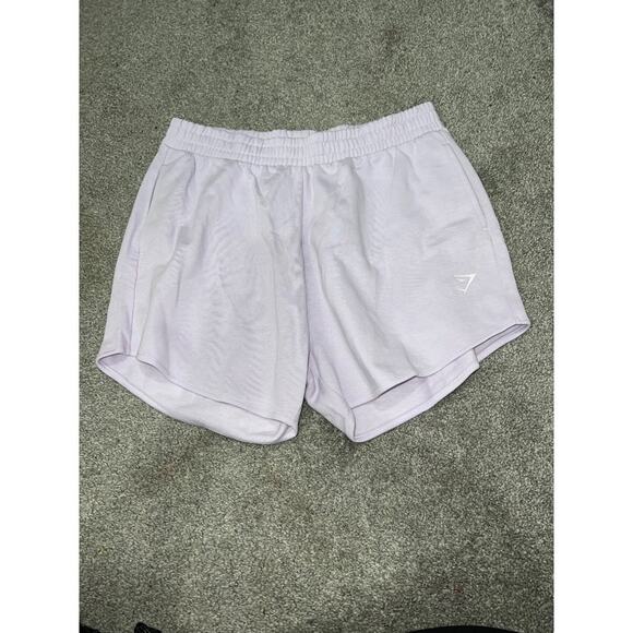 Gymshark purple fleece shorts size xxl - Picture 2 of 4